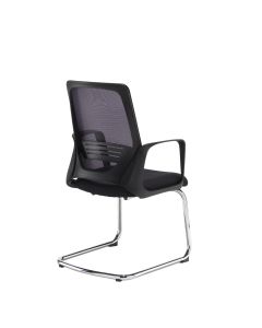 Toto Black Mesh Back Visitors Chair