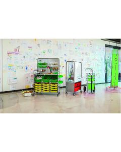 Gratnells Callero MakerSpace 12 Shallow Yellow & 3 Deep Green