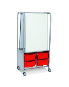 Gratnells Callero MakerHub 4 Deep Trays Red