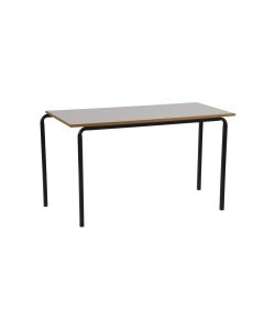 CB Rect 1200x600xH460mm Black Frame Grey Top