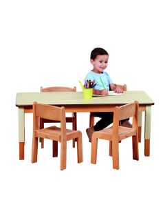 Small Rectangular Table (W960xD695xH320-530mm)