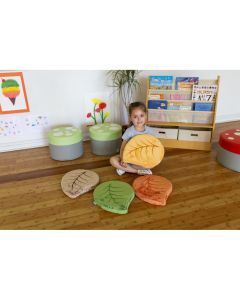 Natural World Seasonal Leaf Cushions Pack of 4