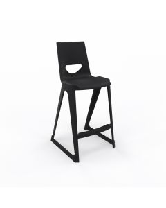 EN One High Chair 685mm Black with bag hook