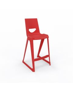 EN One High Chair 610mm Cherry Red with bag hook