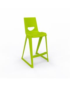 EN One High Chair 610mm Lime Green with bag hook