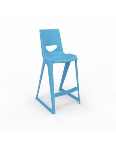 EN One High Chair 685mm Sky Blue