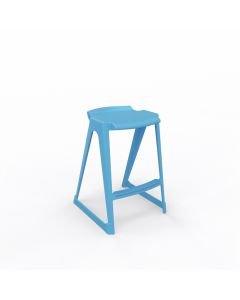 EN One Stool 610mm Sky Blue
