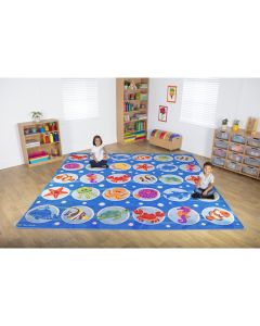 Under the Sea 30 Spot Placement Carpet 3m x 3m