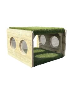 Crawl Through Grass Tunnel