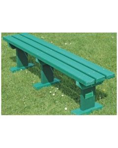 Eco Sturdy Adult Bench 3 Seater H490mm Green