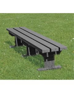 Eco Sturdy Junior Bench 3 Seater H305mm Black