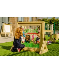 Square Freestanding Clear Acrylic Easel