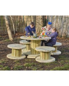 Cable Drum and Stools