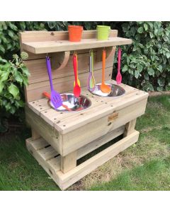Deluxe Double Dirt Mud Kitchen