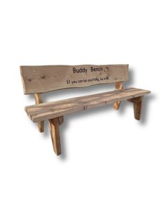 Live Edge Buddy Bench