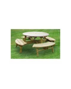 Round Picnic Table