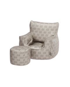 Wild Wood Beanbag & Stool Pine Trees Beige