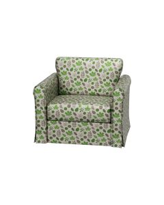 Wild Wood Loose Cover Chair Mixed Leaves