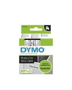 DYMO Labels for DYMO Label Manager 160 Black on White 12mm x 7mm