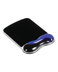 Gel Mouse Mat Blue/Black