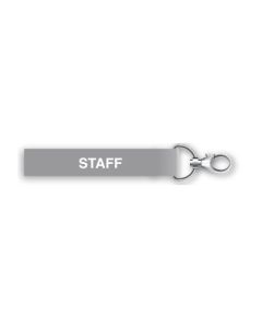 Staff Breakaway Lanyards Pack Grey Pack of 10