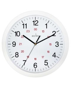 12/24 Hour Dial Clock 300mm