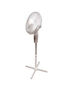 Pedestal Fan White
