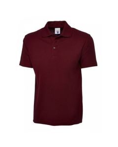 Mens Polo Shirt 2XL Maroon