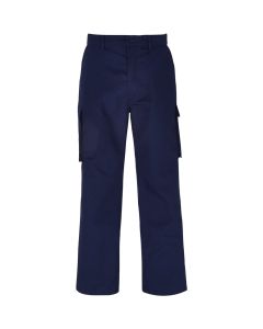 Mens Cargo Trousers 36 Regular Navy