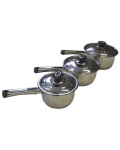 Assorted Saucepans Pack of 3