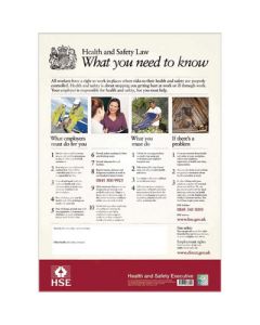 Health & Safety Law Poster