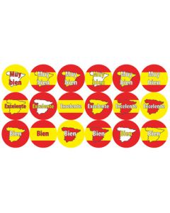 Language Stickers Spanish A5 Assorted Pack 440