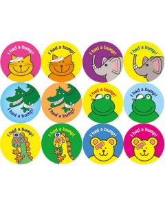 Bumped Stickers Assorted Pack 120