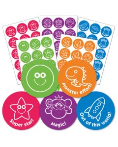 38mm Budget Range Bulk Sticker Pack of 600