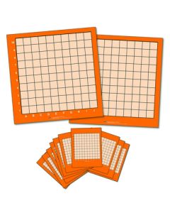 Wipeable Coordinates Grid Set
