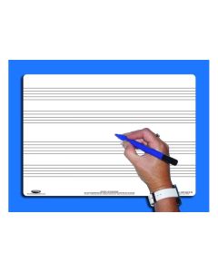 A4 Music Whiteboards 4 Stave Pack of 30