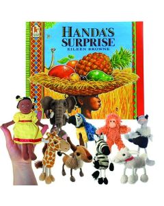 Handa's Surprise Set Book & Fingers Puppets