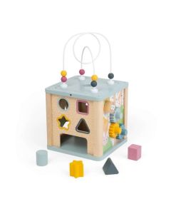 Early Learning Wooden Activity Cube