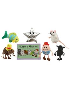 Nursery Rhymes Book & Finger Puppets