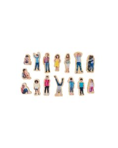 How Am I feeling Today - wooden people