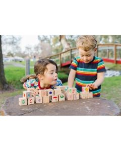 ABC Wooden Blocks Pack of 26