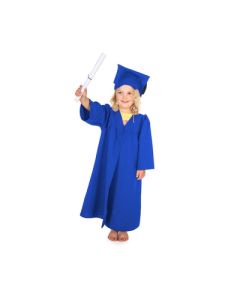 Blue Graduation Dress-up Gown