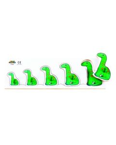 Dinosaur Sorting Peg Board