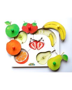 Fruit Peg Boards Pack of 3
