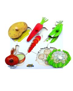 Vegetables Peg Boards Pack of 3