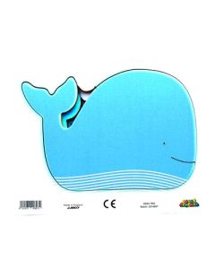 Layered Wooden Whale Puzzle
