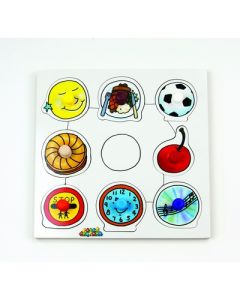 Everyday Shapes Peg Puzzle