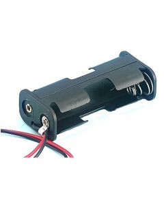 2X AA Battery Holder with Leads Pack of 10