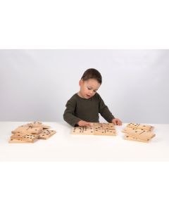 Large Wooden Dominoes Pack of 28