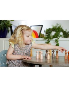 Peg People of the World Pack of 10